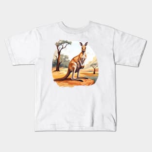 Cute Kangaroo Kids T-Shirt